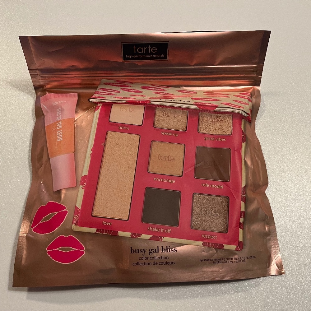 tarte cosmetics busy gal blus gift pack